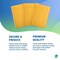 Pack of 25 Yellow Kraft Bubble Mailers 9.5 x 13 Paper Cushion Padded Envelopes 9 1/2 x 13 Shipping Bags with Peel and Seal for Mailing Packing and Packaging Supplies Pouch Bags with Cushioning